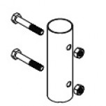 Trabes Standard Square coupling Set   набор соединителей для одного стыка квадратных ферм серии Standard (4 трубчатые вставки, 8 болтов с гайкой)