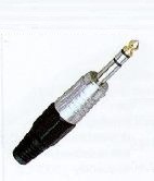STANDS & CABLES JACK003  Разъем Jack 1/4" стерео, золотая головка, разборный