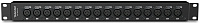 Tascam BO-16DX/IN коммутационный блок для преобразователей серии ML или других устройств с разъемами D-Sub, 16 входов, разъемы XLR
