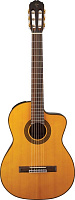 TAKAMINE GC5CE NAT классическая электроакустическая гитара, топ из массива ели, цвет натуральный
