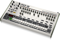 Behringer RD-9 аналоговая драм-машина, 10 оригинальных ударных, 64-шаговый степ-секвенсор, Wave Designer, Dual-Mode Filter