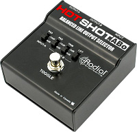 Radial HotShot ABi переключатель между двумя балансными сигналами, входы 2x XLR, выход 1x XLR
