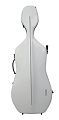 GEWA Air White/Black Кейс для виолончели, термопласт, кодовый замок, цвет белый
