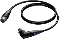Procab CLA903/3 Kабель-переходник с разъемами XLR (вилка-угловая розетка), 3 м