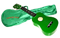 DIAMOND HEAD DU-105 GN укулеле сопрано, клен, гриф клен, чехол в комплекте, зеленая
