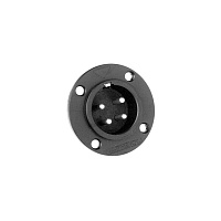 Amphenol AP-4-14 Панельный разъем серии AP, штекер, круглый, 4 контакта