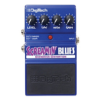 DIGITECH DSB SCREAMIN’ BLUES OVERDRIVE/DISTORTION Педаль овердрайв / дисторшн. Дополнительный выход с эмуляцией кабинета