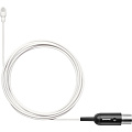 SHURE TL47W/O-MTQG Петличный всенаправленный микрофон TwinPlex, естественная передача звука, низкая чувствительность, кабель 1.6 мм