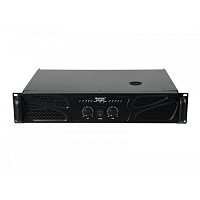 OMNITRONIC XPA-1800  2-канальный усилитель мощности со встроенным лимитером. Выходная мощность 2х900 Вт/4 Ом, 2х650 Вт/8 Ом