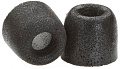 COMPLY Tx-100 BLK-S серия Isolation Plus, 3 пары амбюшур для наушников, размер S маленький, цвет черный, материал - полиуретановая пена и термопластичный эластомер