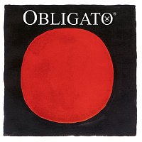 Pirastro 411021  Obligato комплект cтрун для скрипки, MEDIUM, синтетика, E позолоченная сталь с шариком