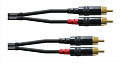 Cordial CFU 3 CC аудиокабель 2 RCA - 2 RCA, длина 3 метра