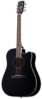 Framus FD 14 S BK CE электроакустическая гитара, цвет чёрный
