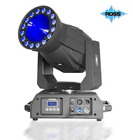 Ross Binary led beam 60w Мощная светодиодная движущаяся голова, объединяющая сразу два устройства: источник резкого узконаправленного света 60Вт и устройство заливного света 16х3Вт