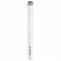Wize Pro EA1012-W Штанга потолочная 305-366 см с кабельным каналом, до 227 кг, цвет белый