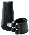 Vandoren LC27L лигатура для альт-саксофона, кожаная с кожаным колпачком