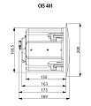 Tannoy CVS 401 потолочный громкоговоритель с колпаком, цвет белый
