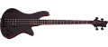 Schecter SAM BETTLEY BASS SBK/RED Бас гитара электрическая четырехструнная