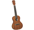 Diamond Head DU-200C Deluxe Natural Mahogany Concert Ukulele укулеле концерт, корпус и гриф красное дерево, чехол в комплекте