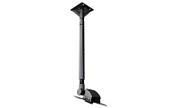 Wize C37XT Потолочное крепление для дисплеев 13"-37"+, VESA 75x75, 100x100, 200x100, 200x200 мм, (400x400 опционально, адаптер AD400) наклон 90°, поворот 360°, штанга опционально, нагрузка до 36 кг, черн.