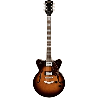 GRETSCH G2655 Streamliner Center Jr. DC Forge Glow Maple Полуакустическая электрогитара, цвет санберст