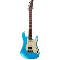 Mooer GTRS S801 Blue  Электрогитара со встроенным процессором, HSS, клен, цвет голубой