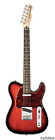 FENDER JAMES BURTON TELECASTER PLUS (MN) Blue Paisley Flames 6-струнная электрогитара с кейсом