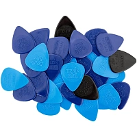 ERNIE BALL 9133  медиаторы из нейлона, разная толщина (тонкие, средние, толстые), разноцветные, 50 шт. в упаковке