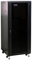 PROAUDIO AP-27U  Рэковый шкаф 19", 27U, полезная глубина 535 мм, стеклянная передняя дверь, металлическая задняя дверь, 2 вентилятора 220 В, ролики и жесткие ножки, съемные боковые крышки, набор крепежа (20 компл.)