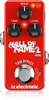 TC ELECTRONIC Hall of Fame 2 Mini Reverb напольная гитарная педаль эффекта реверберации