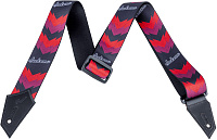 JACKSON STRAP JACKSON DBL V BLK/RED ремень красный