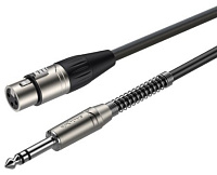 ROXTONE SMXJ220/5 Кабель микрофонный XLR мама - 6.3 мм джек стерео, длина 5 метров