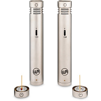 WARM AUDIO WA84 Premium Stereo Pair Подобранная стереопара узкомембранных конденсаторных микрофонов, дополнительные сменные всенаправленные капсюли