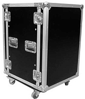 SL Case R12U рэковый кейс, 2 съемн. крышки, 12 высот, на колесах, 9 мм фанера