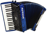 HOHNER The New Bravo III 96 dark blue (A16742)  аккордеон 7/8, 3-голосный