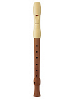 HOHNER B95830 Блокфлейта сопрано, немецкая система, 3 части, дерево/пластик, слоновая кость