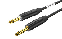 ROXTONE PGJJ120-BG/10 Кабель инструментальный, 2x0.38 кв.мм, диаметр 7.4 мм (GC200), разъемы 2 x 6.3 мм mono Jack (RJ2X-BG-PURE+RJ2X-BG), длина 10 метров