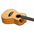 FLIGHT VICTORIA CONCERT CE  укулеле концерт, Solid Top, цвет натуральный, звукосниматель