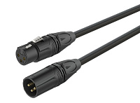 ROXTONE GMXX200/3 Кабель микрофонный (2x0,22 кв.мм, D: 6.5 мм), XLR(3P)(RX3F-BG)   XLR(RX3M-BG), длина 3 метра