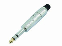 OMNITRONIC Jack Plug 6.3 mm Разъём Jack 6.3 мм, стерео, комплект из 10 штук