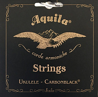 AQUILA CARBONBLACK 144U струны для укулеле баритон (Low D-G-B-E)