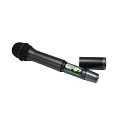 RELACART UR-112DMH 2-канальный приемник UR-112D + два ручных микрофона-передатчика EH60B+EH60W 