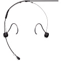 SHURE TH53B/O-MTQG Головной всенаправленный микрофон TwinPlex, кабель 1.6 мм, разъем MTQG, цвет черный