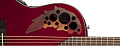 OVATION CE44-RR Celebrity Elite Mid Cutaway Ruby Red электроакустическая гитара