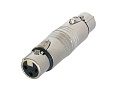 Neutrik NA3F5F адаптер-переходник для DMX систем, XLR 3 Female мама - XLR 5 Female мама