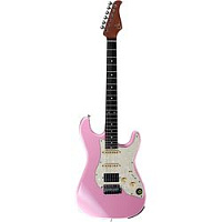 Mooer GTRS S800 Pink  Электрогитара со встроенным процессором, HSS, палисандр, цвет розовый