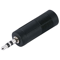 Adam Hall 7544  переходник Jack stereo (F) - mini-jack stereo (M)