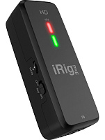 IK MULTIMEDIA iRig Pre HD универсальный микрофонный интерфейс с предусилителем для аналогового подключения к iOS и Android 