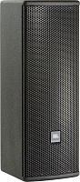 JBL AC28/95-WRC 2-полосная АС всепогодная, 8", 375W RMS, 8 Ohm, 47 Hz-20 kHz, 90°x50°, разъемы Neutrik NL4 + зажимной контакт, подвесная, точки крепления для U-скобы, крепления типа OmniMount и монтажа на стойку, черная, вес 18,6кг
