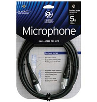 PLANET WAVES PW-M-05 микрофонный кабель распаянный, XLR Male - XLR Female, 1,5 метра